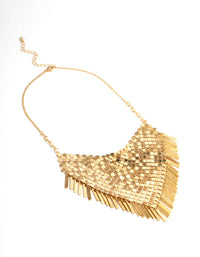 Gold Bling Handkerchief Necklace - link has visual effect only