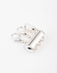 Silver Magnetic Three Necklace Separator - link has visual effect only