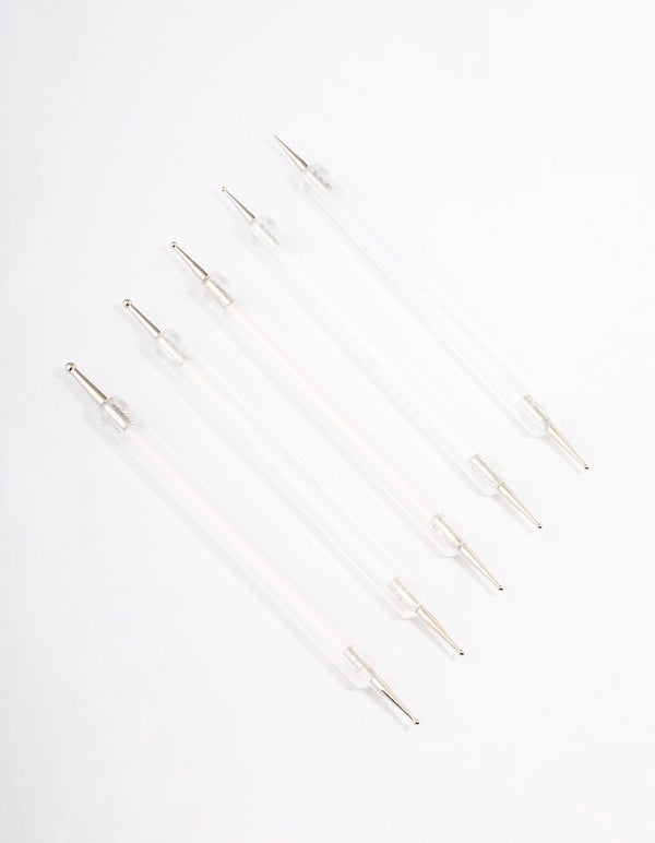 Mixed Metal Nail Art Tool Set 5-Pack