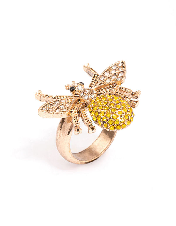 Bee ring on sale