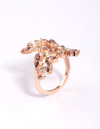 Rose Gold Vine Wrapped Ring - link has visual effect only