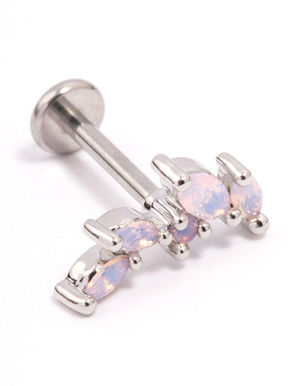 Solstice Barbell Stud Earring Helix Piercing Helix Tragus 