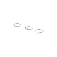 Surgical Steel Upper Ear Hoop Earrings - link has visual effect only